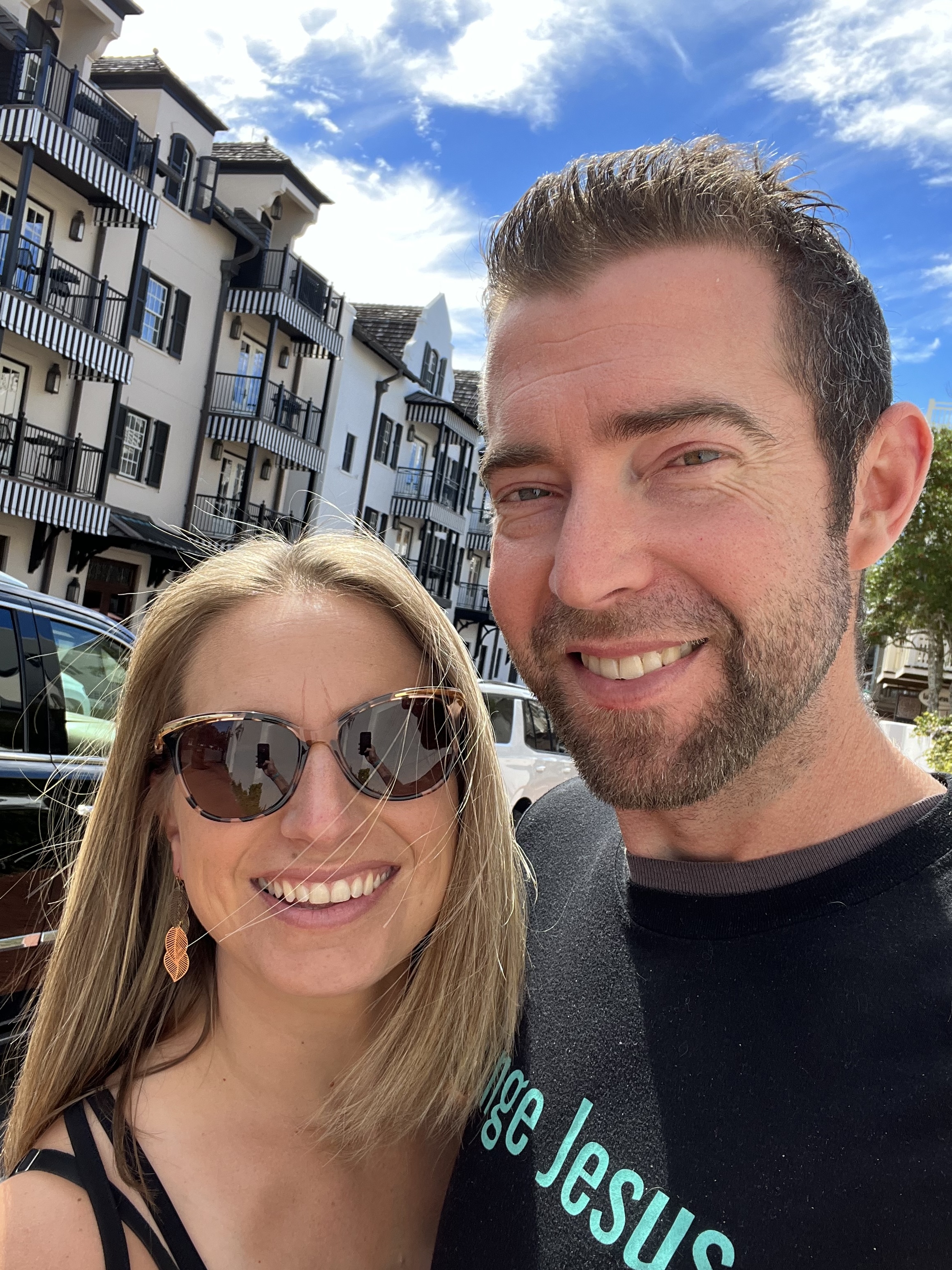 Matt Hallock and his wife Corrie
